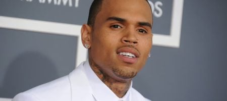 Chris Brown-hairline