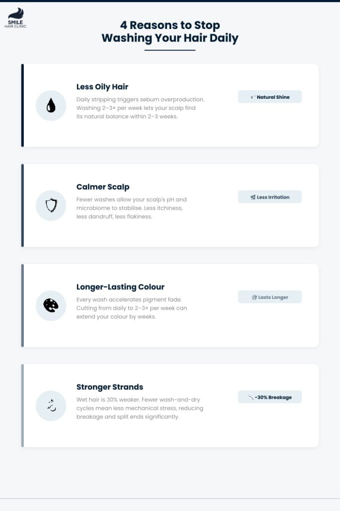 Are You Supposed to Wash Your Hair Every Day? No, Here’s Why 2 Are You Supposed to Wash Your Hair Every Day? No, Here’s Why