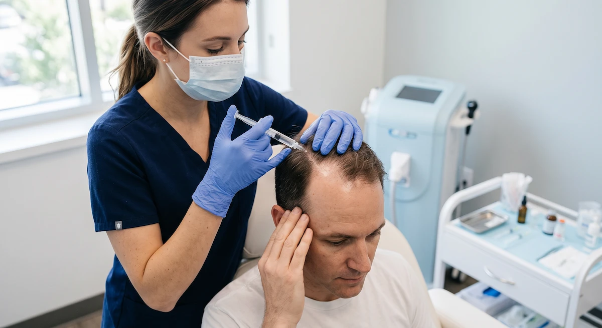 How Exosome Injections Stimulate Hair Follicles