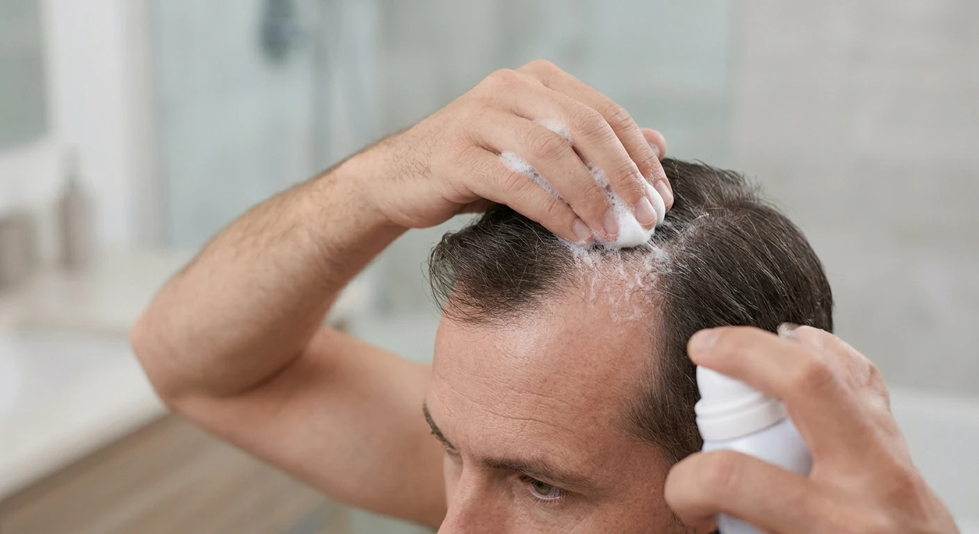 What Is Minoxidil? A Complete Guide 4 Applying the Foam