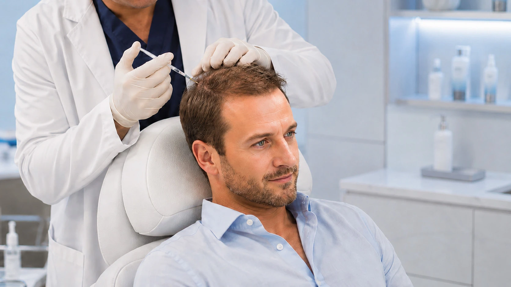 Is a Hair Transplant Painful? 2 The Most Uncomfortable Part- Local Anesthesia