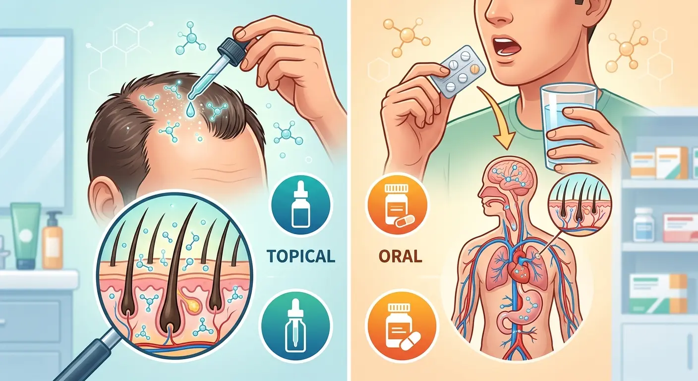 What Is Minoxidil? A Complete Guide 6 Types of Minoxidil — Topical vs Oral