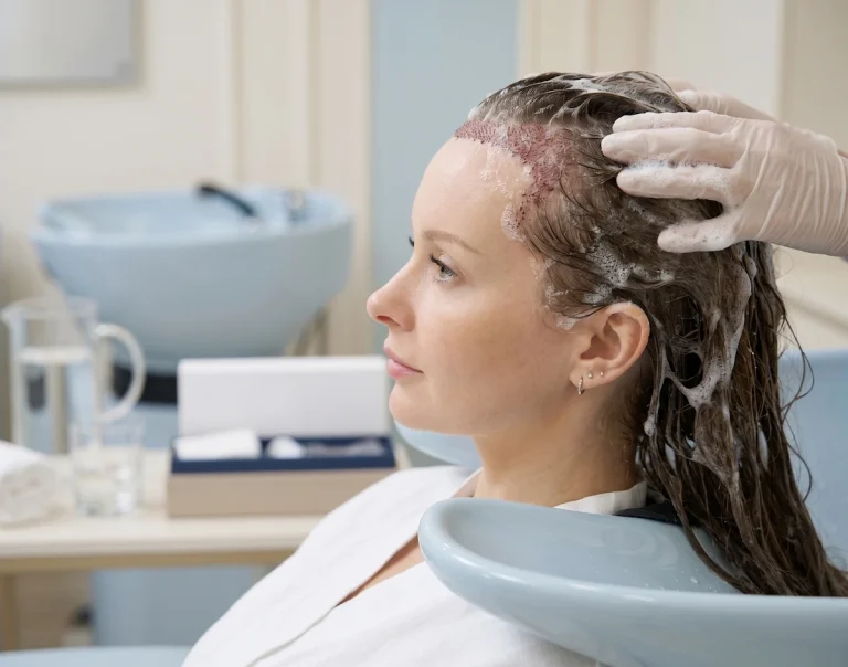 How to Wash Your Hair After a Female Hair Transplant