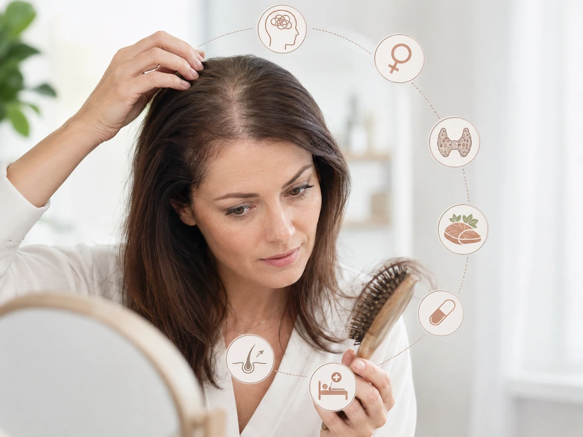 Diffuse Thinning: Signs, Causes, and Treatment Options 2 What causes diffuse thinning