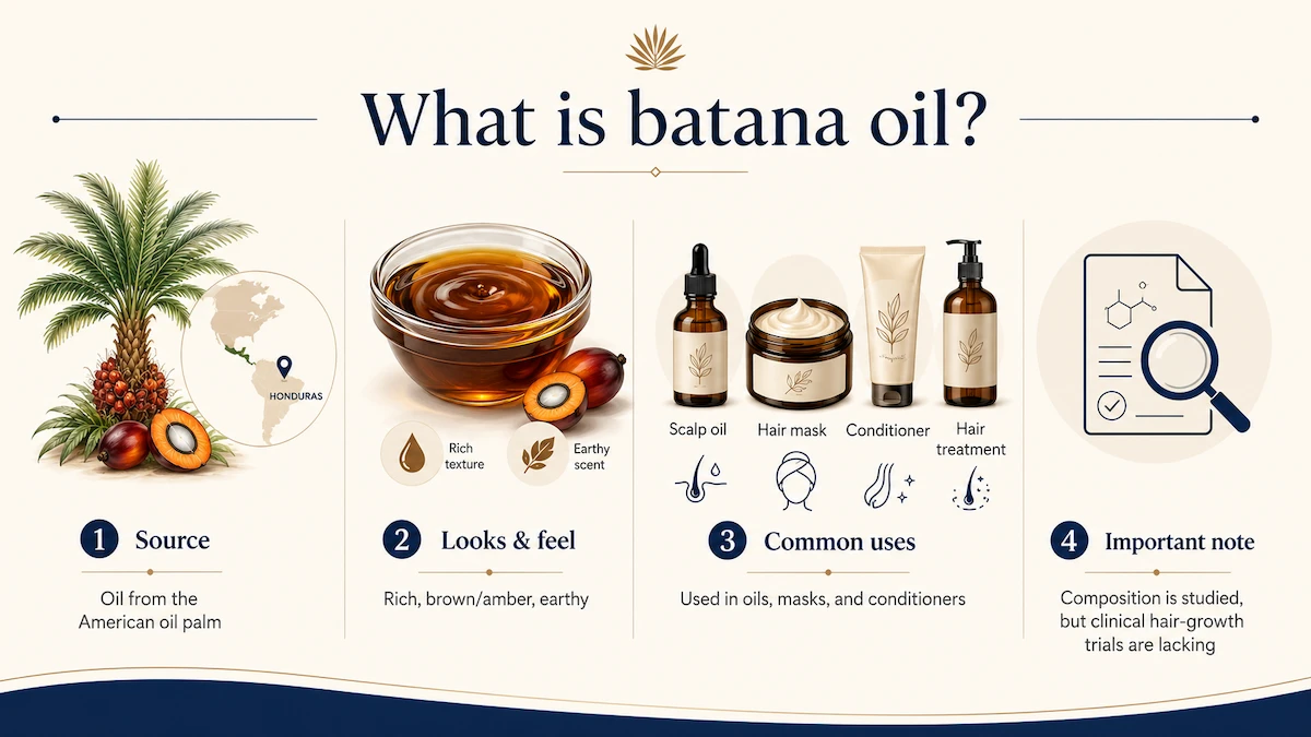 Batana Oil Benefits: Does It Really Work for Hair Growth? 1 What is batana oil