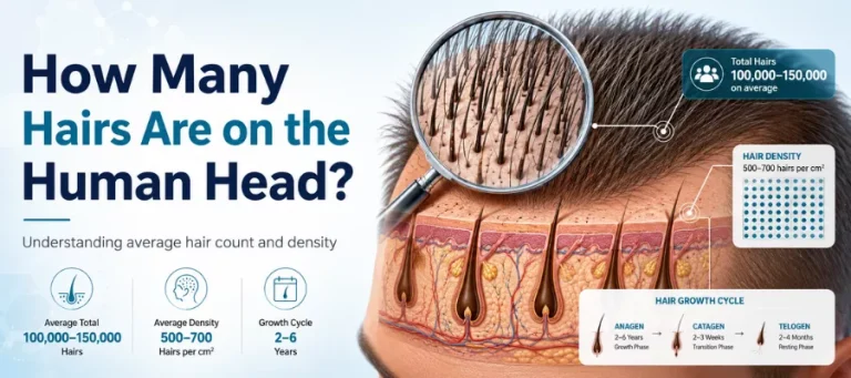 How Many Hairs Are on the Human Head?