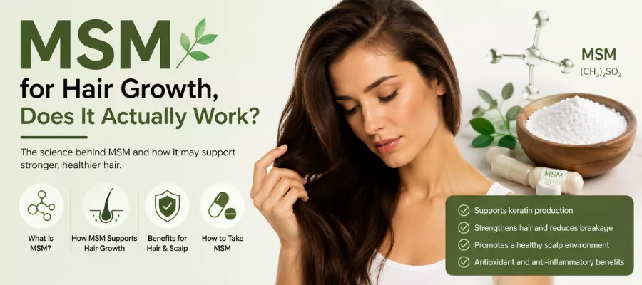 MSM for Hair Growth, Does It Actually Work?