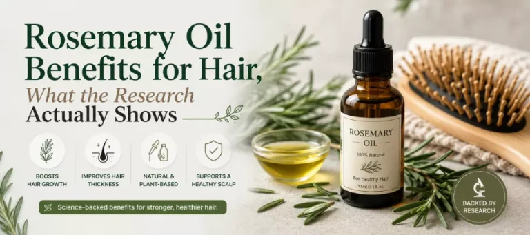 Rosemary Oil Benefits for Hair, What the Research Actually Shows