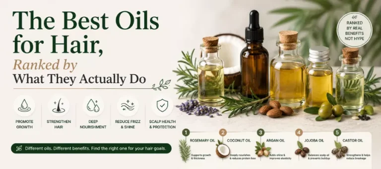 The Best Oils for Hair, Ranked by What They Actually Do