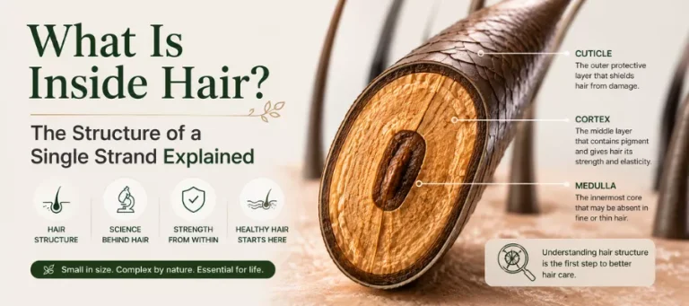 What Is Inside Hair? The Structure of a Single Strand Explained